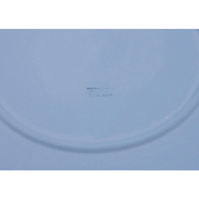 Ceramic 1970s Wedgwood Blue 9" Jasperware Plate — Greek Procession— Neoclassical For Sale - Image 7 of 10