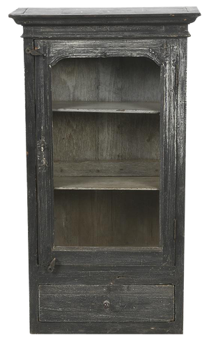 Weathered Wooden Wall Display Case