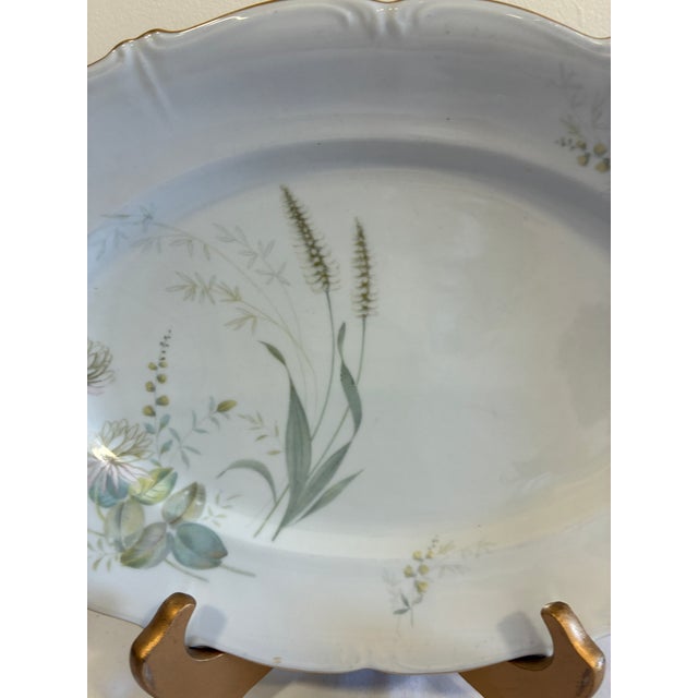 Vintage Forest Bavaria "Harvest" Botanical Porcelain Platter For Sale - Image 4 of 9