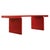 Red Modern Orseolo Table in Aluminum & MDF by Carlo Scarpa for Cassina, Italy For Sale - Image 8 of 8