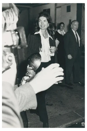 Jackie Kennedy, Black and White Photograph, 1970s