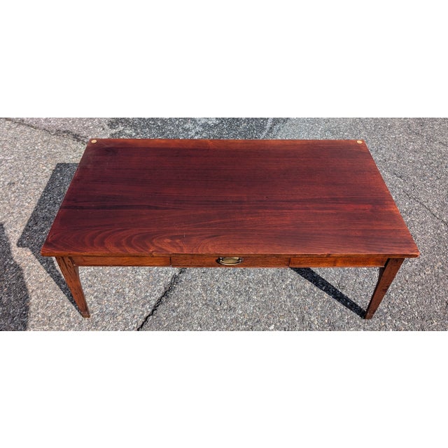 Vintage Craftique Solid Walnut Coffee Table For Sale - Image 16 of 18