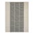 Rug & Kilim’s Contemporary Kilim With Black and Cream White Textural Stripes For Sale