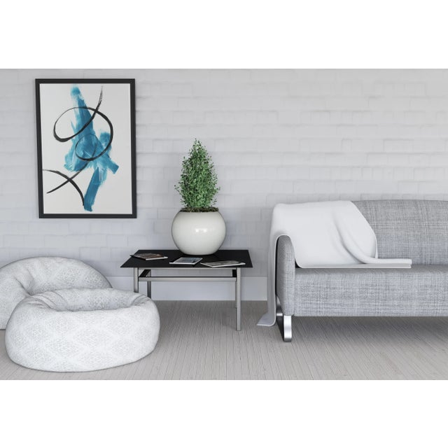 "Abstract Fluidity" Contemporary Abstract Mixed-Media Painting For Sale - Image 11 of 11