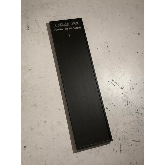 J. Feschotte, an Orientalist Lyrical Abstract Painting, 1990s, Wood For Sale - Image 11 of 12