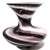 Makora Purple Swirl Blown Glass Vase - Made in Poland For Sale
