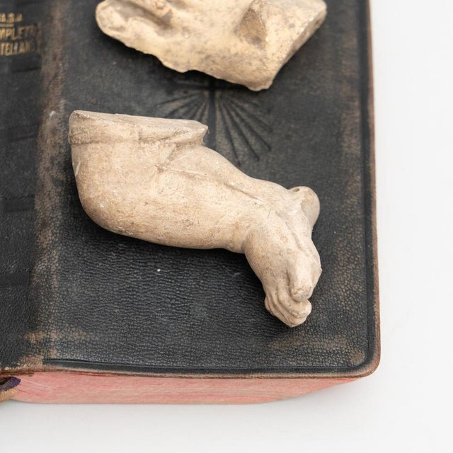 1950s Cabinet of Curiosities Book Sculptural Artwork, 1950s For Sale - Image 5 of 18