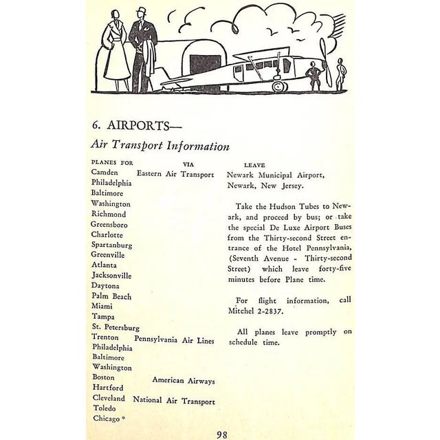 Paper "All About New York: An Intimate Guide" 1931 James, Rian For Sale - Image 7 of 13