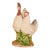 Vintage Ceramic Vietri Rooster and Hen Sculpture, Circa 1980's For Sale