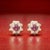 2010s Diamond Sapphire Earrings 14 Karat Yellow Gold 0.66 TCW Certified For Sale - Image 5 of 14