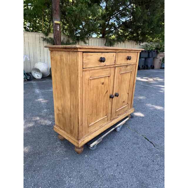 19th Century English Pine Cupboard For Sale - Image 12 of 13