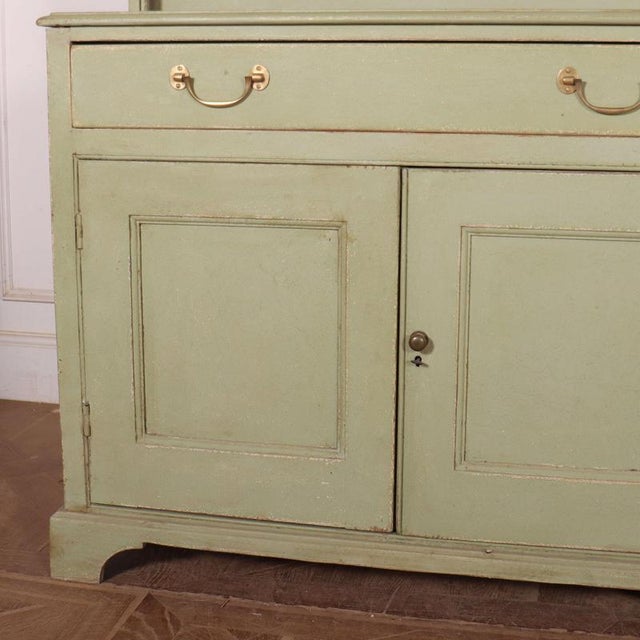 English Painted Dresser in Pine For Sale - Image 5 of 12