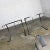 Hollywood Regency Chrome & Glass Square End Tables Brass Details a Pair Style of Maison Jansen For Sale - Image 13 of 16