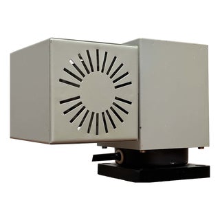 Mid-Century Modern German Space Age Minimalist 6015 Cube Wall Table Lamp from Kaiser, 1960s For Sale