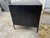 Black Restoration Hardware 1900’s French Industrial Metal Tool Chest Desk With Patina For Sale - Image 8 of 12