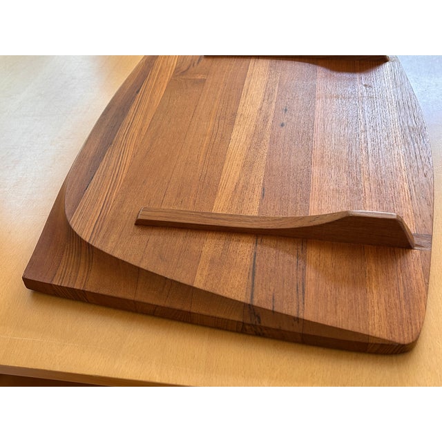1960s Vintage Dansk Teak Tray Jens Harald Quistgaard For Sale - Image 5 of 8