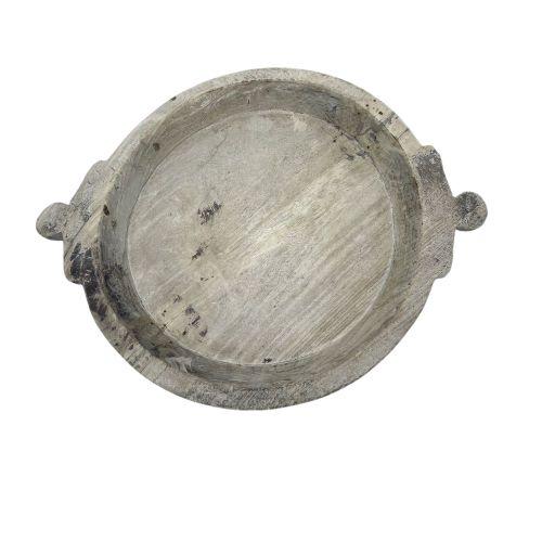 1970s Vintage Wooden Parat Bowl For Sale - Image 5 of 5