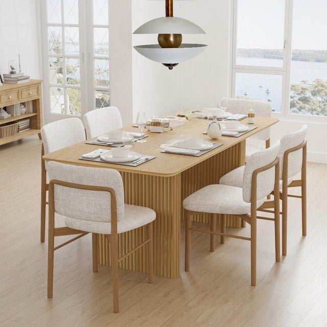 Art Deco Handmade Pearl Look Brass 4-Light Design Flush Mount Light Fixture For Sale - Image 3 of 12