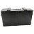 Primitive Wooden Tool Box With Leather Details For Sale