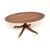 Antique Regency Leather Top Coffee Table, 1950 For Sale - Image 10 of 10