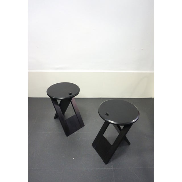 Postmodern Suzy Stools by Adrian Reed, 1980s, Set of 2 For Sale - Image 3 of 7