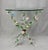 Mid 20th Century French Flora Tole Table With Hand-Painted Details For Sale - Image 9 of 10