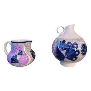 Vintage Vases, 1960, Set of 2 For Sale