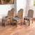 Postmodern Cane Back Dining Chairs by Douglas, Set of 6, 1980s For Sale - Image 17 of 18