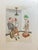 Antonio SEGUI Juanito's Hat 4, 1996 Watercolor engraving Print run: 105. Work signed and numbered in pencil by the artist....
