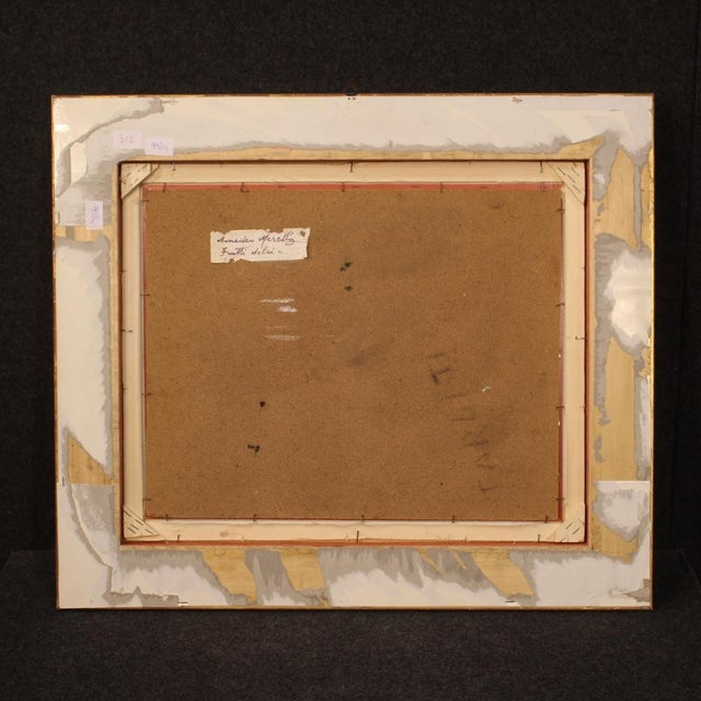 A. Merello, Italian Still Life, 20th Century, Oil on Masonite, Framed For Sale - Image 7 of 15