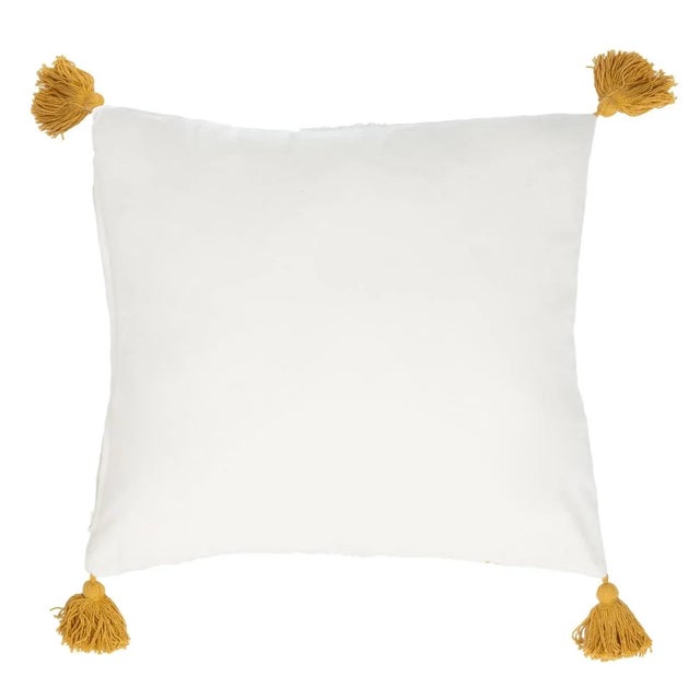 Polli Pillow - Mustard - 20" x 20" For Sale - Image 4 of 4