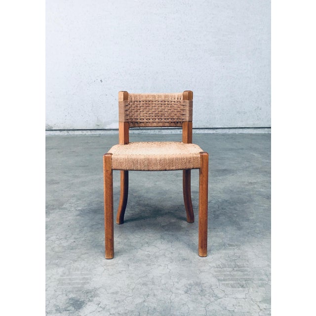 Mid-Century Rope Side Chair, Sweden, 1960s For Sale - Image 16 of 18