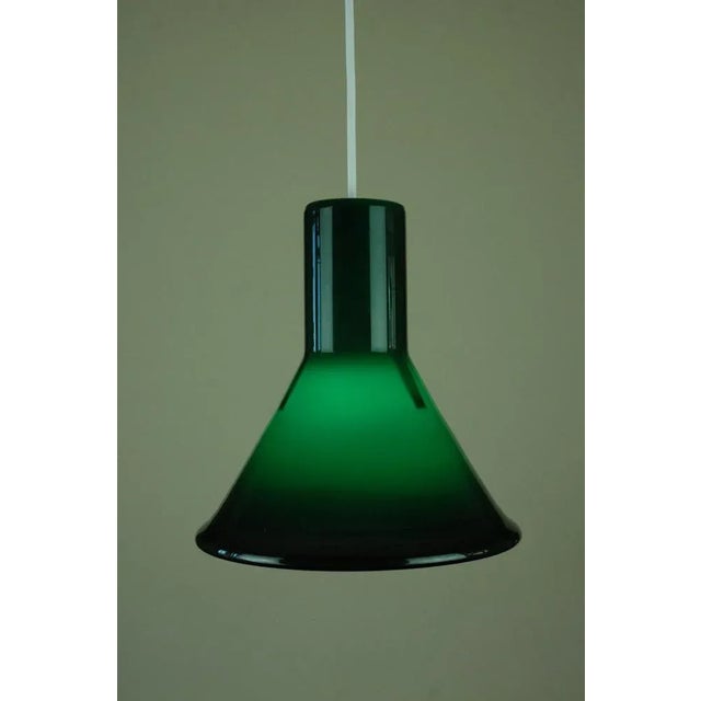 P & T Mini Pendant Lamp by Michael Bang for Holmegaard Glassworks, 1970s For Sale - Image 6 of 11