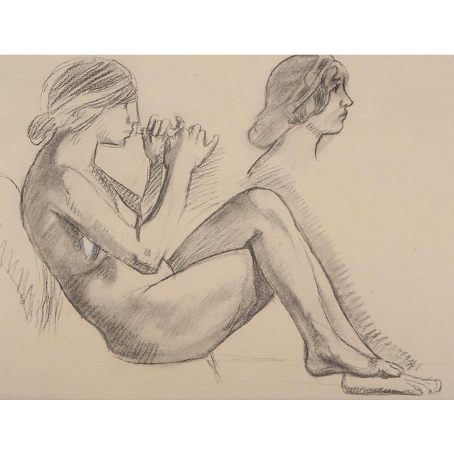 Maurice Denis, Study for the Flute Player, Early 20th Century, Original Lithograph For Sale - Image 6 of 6