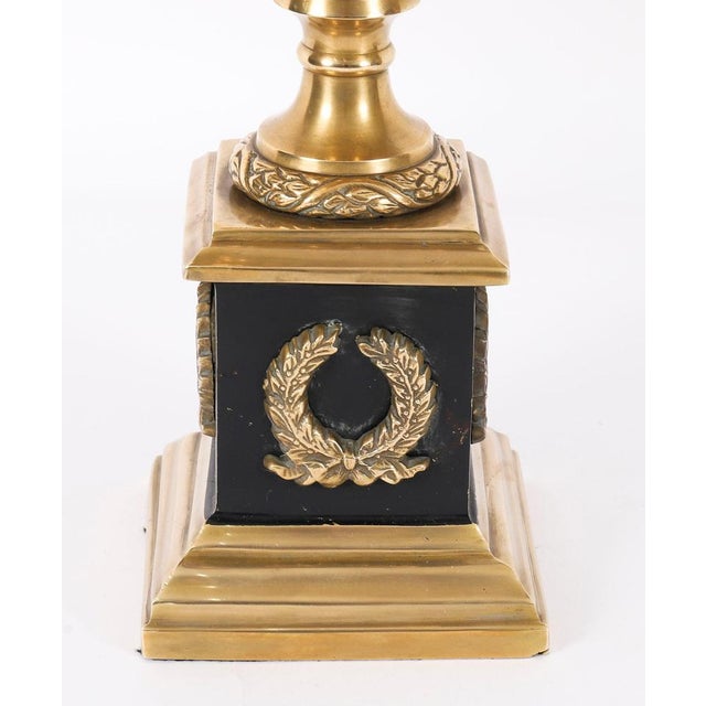 Antique Italian Grand Tour Borghese Bronze Campana Urns, 1800s, Set of 2 For Sale - Image 14 of 17