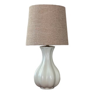 Vintage Stoneware Table Lamp from Upsala Ekeby, 1950s For Sale