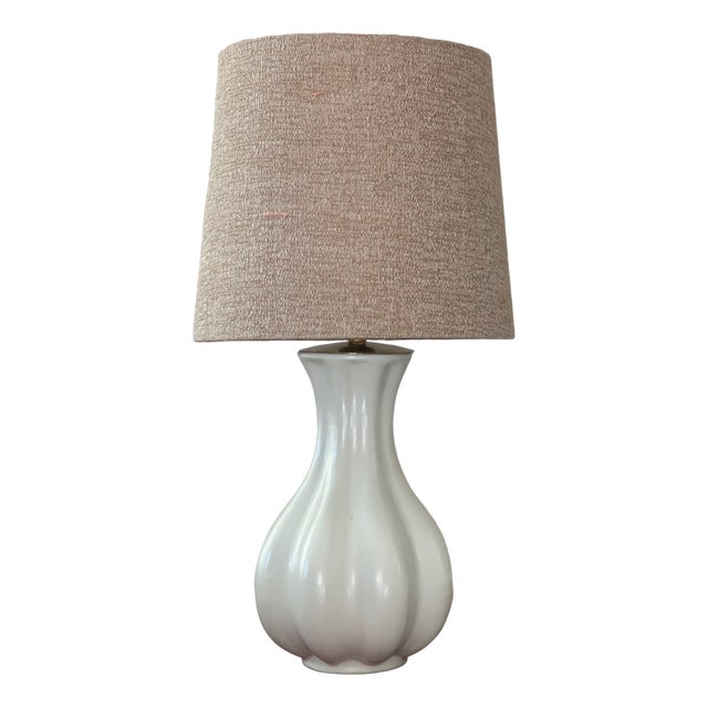 Vintage Stoneware Table Lamp from Upsala Ekeby, 1950s For Sale