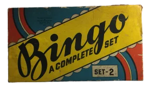 1940s Vintage Bingo Set