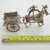 Large Vintage Italian Handmade Silver Carretto Siciliano Carriage with Enameled Parts, Sicily, 1980s For Sale - Image 12 of 13