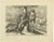 Adam and Eve Eating The Apple from The Tree, 1674, Print For Sale