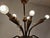 Mid-Century Copper Chandelier, 1950s For Sale - Image 9 of 13