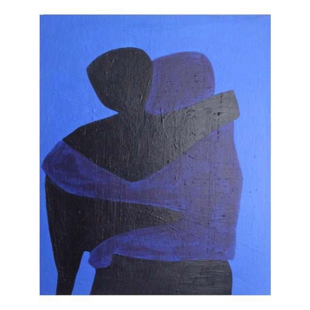 Bodasca, Can I Hold You Blue, 2026, Acrylic on Canvas For Sale