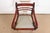 Late 20th Century Baker Furniture Regency Carved Mahogany Arm Chair or Side Chair For Sale - Image 5 of 12