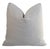 Olive Peter Dunham Designer Olive Green Linen Ikat Feather/Down Pillow For Sale - Image 8 of 8