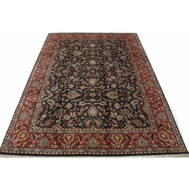 Textile Middle Eastern Hand-Knotted Rug For Sale - Image 7 of 7