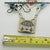 Vintage Handmade Egyptian Lyre Figurine in Silver, Florence, Italy, 1980s For Sale - Image 18 of 18