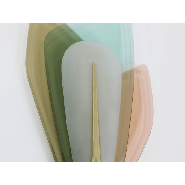 Large Wall Sconces by Max Ingrand for Fontana Arte, Italy, 1955, Set of 2 For Sale - Image 8 of 14