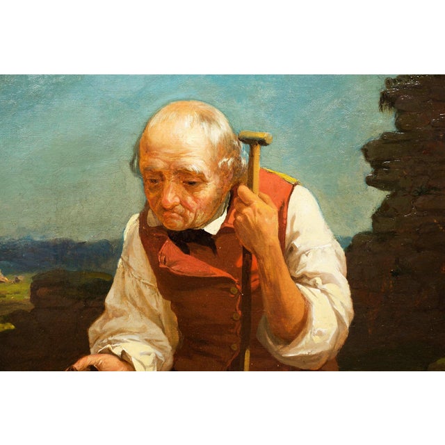 "The Relic Hunter" (1854) by Charles F. Blauvelt (American, 1824-1900) For Sale - Image 15 of 18