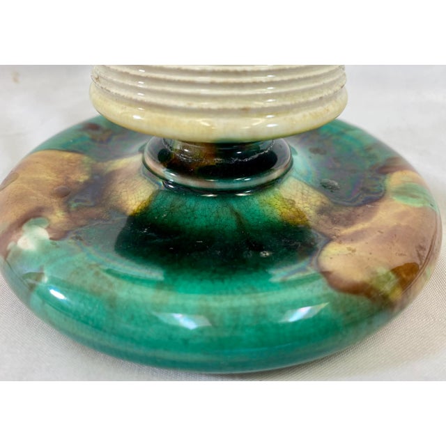 Late 19th Century Antique Wedgwood Majolica Match Striker Made in England - Circa 19th Century For Sale - Image 5 of 11