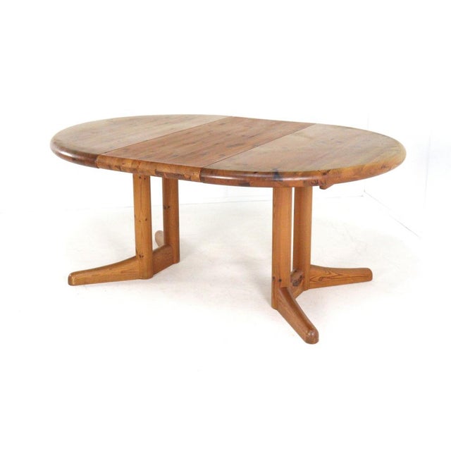 Pine Round Extendable Idom Dining Table from Vamdrup For Sale - Image 15 of 16